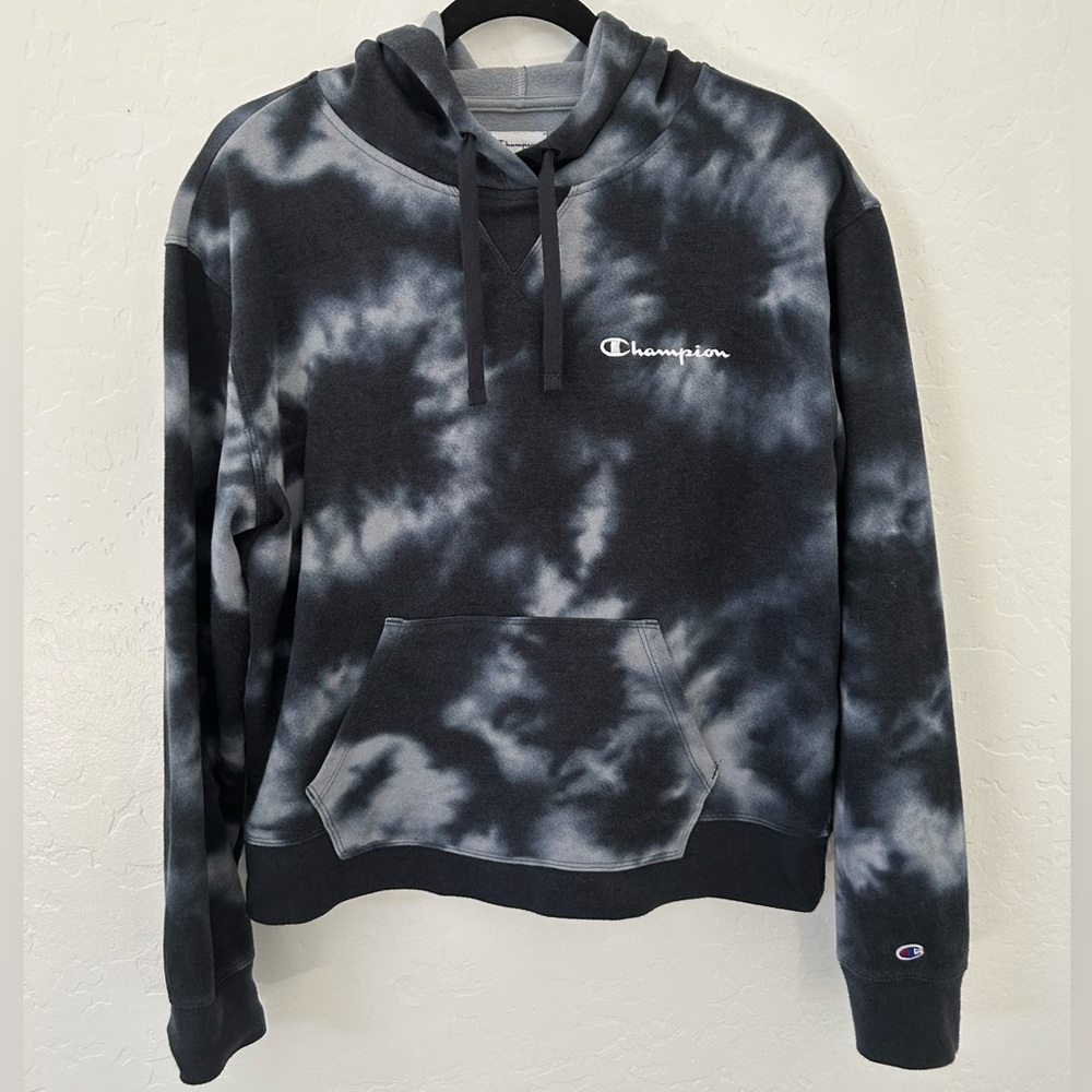 Champion hoodie.